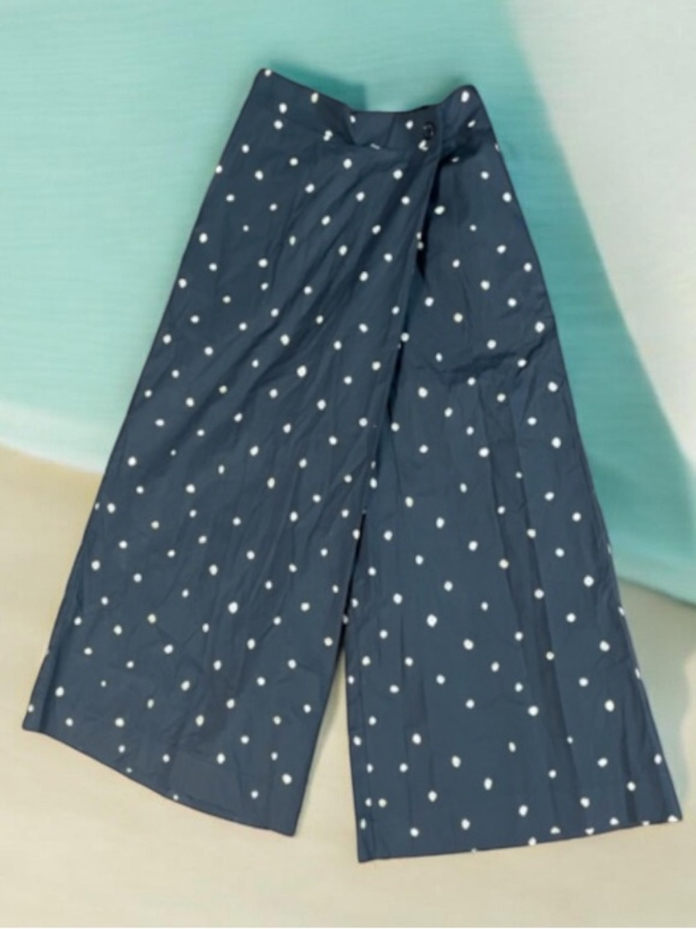 NWOT Humility Wrap Palazzo 💯 %Cotton Trouser Size 36